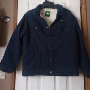 John Deere Dark Blue Kids Jean Jacket